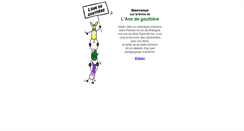 Desktop Screenshot of anedegouttiere.com